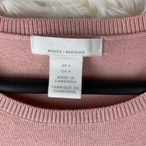 H&M Basics • Sweater • Pink • S - Picture 14 of 16